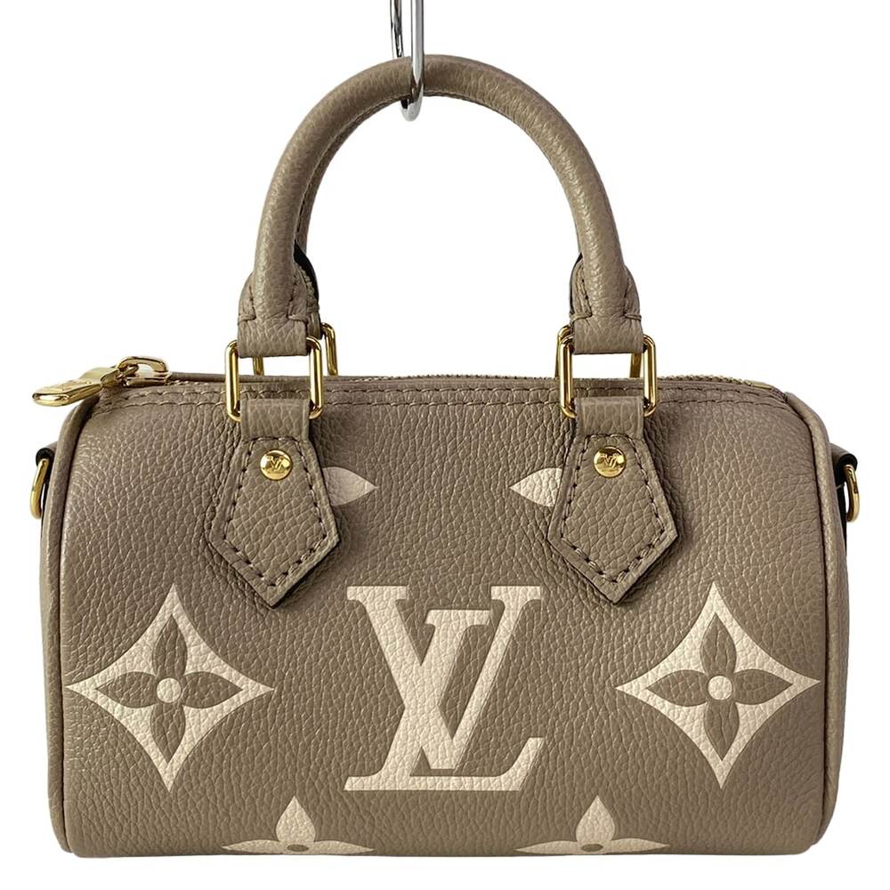 Louis Vuitton Nano Speedy Bicolor Monogram Amplant Handbag M82890